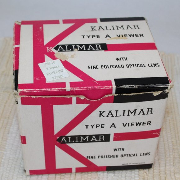 VTG KALIMAR TYPE A VIEWER COLOUR SLIDE w/FINE POLISHED OPTICAL LENS w/ORIG BOX - Picture 2 of 15